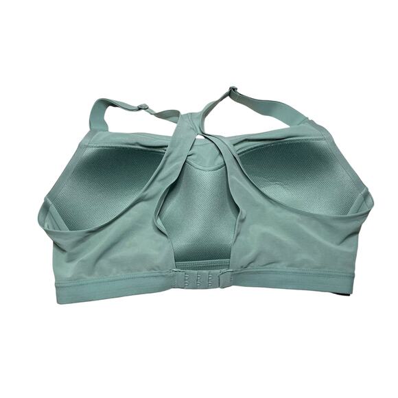 Victoria's Secret Incredible Max Sweat On Point Sports Bra Seasalt Green 34C - Picture 2 of 3